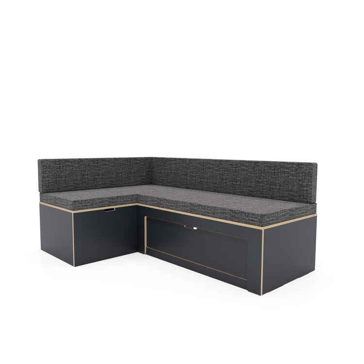 Low Height Laminated L Shaped Universal Bed